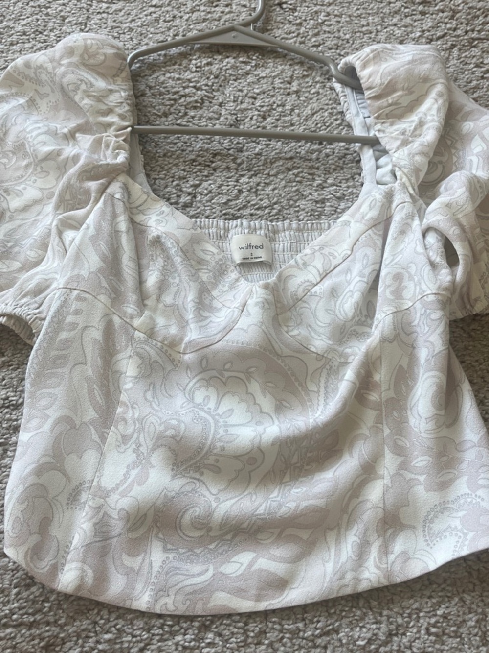 Aritzia Wilfred blouse